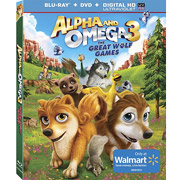 Alpha and Omega 3- The Great Wolf Games Blu-ray-DVD Combo